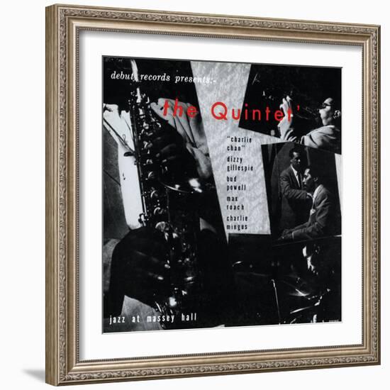 Charlie Parker Quintet - Jazz at Massey Hall-null-Framed Art Print