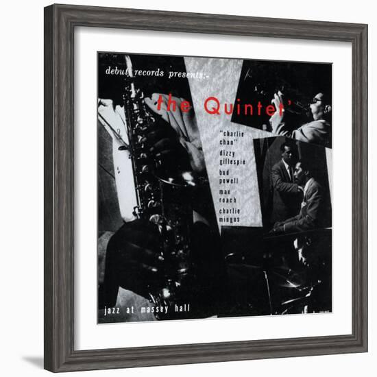 Charlie Parker Quintet - Jazz at Massey Hall-null-Framed Art Print