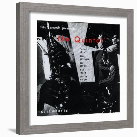 Charlie Parker Quintet - Jazz at Massey Hall-null-Framed Art Print