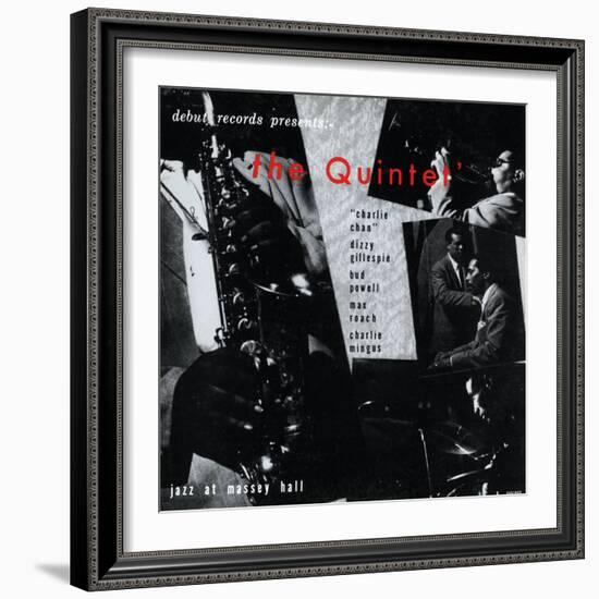 Charlie Parker Quintet - Jazz at Massey Hall-null-Framed Art Print