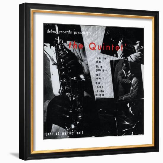 Charlie Parker Quintet - Jazz at Massey Hall-null-Framed Art Print