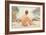 Charlie Seated on the Sand, 1907-Henry Scott Tuke-Framed Giclee Print