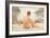 Charlie Seated on the Sand, 1907-Henry Scott Tuke-Framed Giclee Print