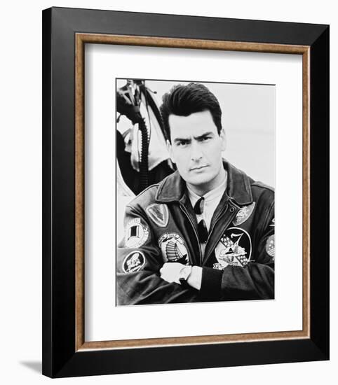 Charlie Sheen - Hot Shots!-null-Framed Photo