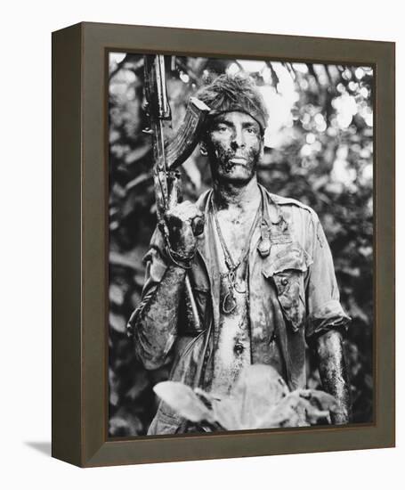 Charlie Sheen - Platoon-null-Framed Stretched Canvas