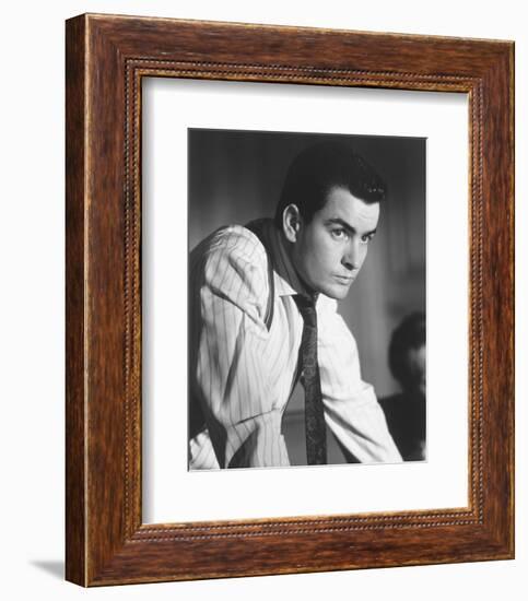 Charlie Sheen-null-Framed Photo