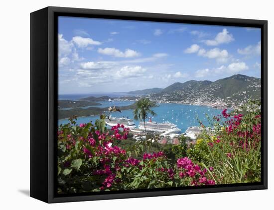 Charlotte Amalie, St. Thomas, U.S. Virgin Islands, West Indies, Caribbean, Central America-Angelo Cavalli-Framed Premier Image Canvas