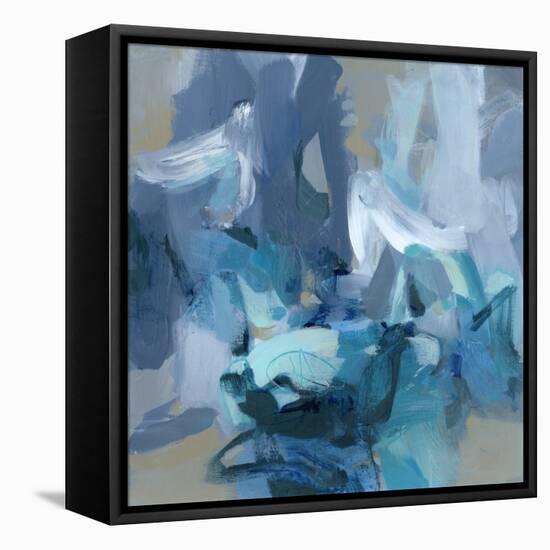 Charlotte Blue-Christina Long-Framed Stretched Canvas