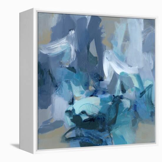 Charlotte Blue-Christina Long-Framed Stretched Canvas