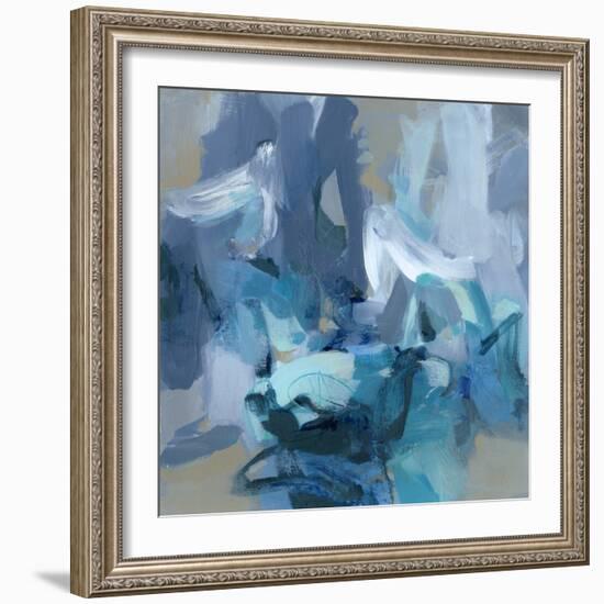 Charlotte Blue-Christina Long-Framed Art Print