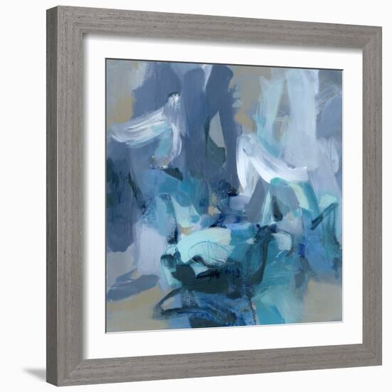 Charlotte Blue-Christina Long-Framed Art Print