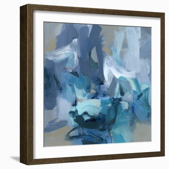 Charlotte Blue-Christina Long-Framed Art Print