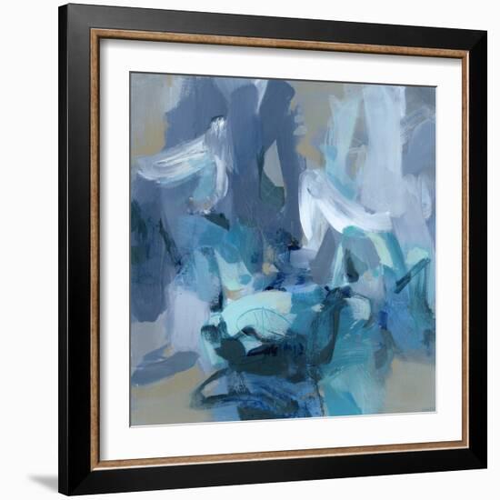 Charlotte Blue-Christina Long-Framed Art Print