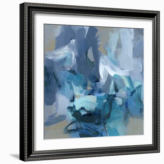 Charlotte Blue-Christina Long-Framed Art Print