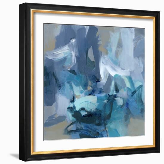 Charlotte Blue-Christina Long-Framed Art Print