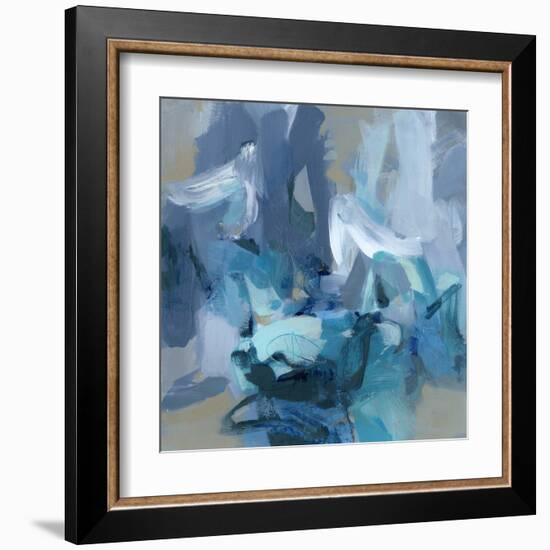 Charlotte Blue-Christina Long-Framed Art Print