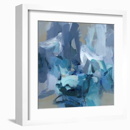 Charlotte Blue-Christina Long-Framed Art Print