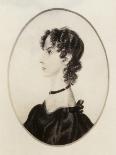 Portrait of Anne Bronte from a Drawing in the Possession of the Rev. A. B. Nicholls-Charlotte Bronte-Giclee Print