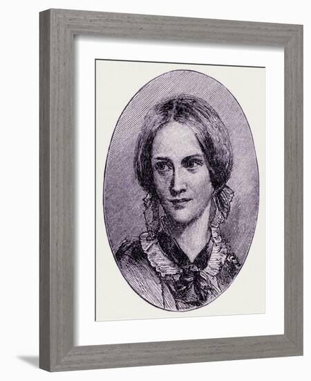 Charlotte Bronte-George Richmond-Framed Giclee Print