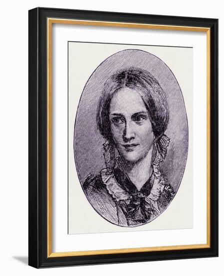 Charlotte Bronte-George Richmond-Framed Giclee Print