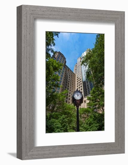 Charlotte Downtown-Philippe Sainte-Laudy-Framed Photographic Print