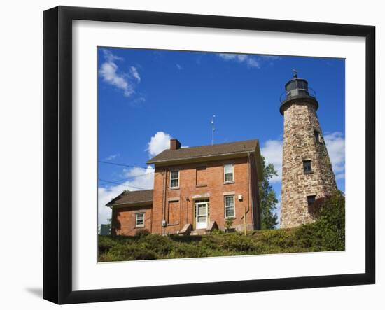 Charlotte-Genesee Lighthouse Museum, Rochester, New York State, USA-Richard Cummins-Framed Photographic Print