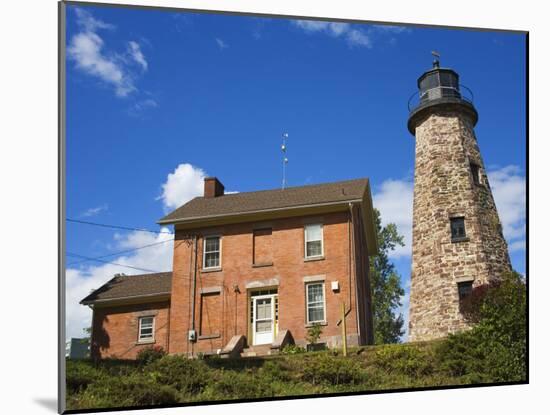 Charlotte-Genesee Lighthouse Museum, Rochester, New York State, USA-Richard Cummins-Mounted Photographic Print