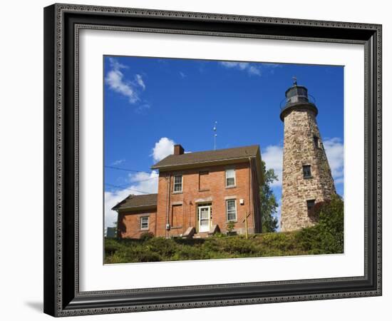 Charlotte-Genesee Lighthouse Museum, Rochester, New York State, USA-Richard Cummins-Framed Photographic Print