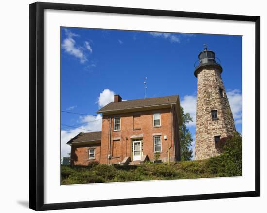 Charlotte-Genesee Lighthouse Museum, Rochester, New York State, USA-Richard Cummins-Framed Photographic Print