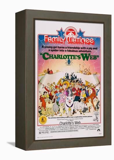 Charlotte's Web, 1973-null-Framed Stretched Canvas