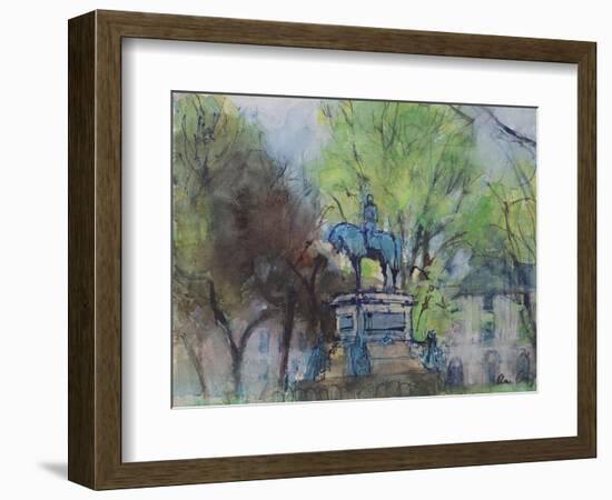 Charlotte Square, Edinburgh-Ann Oram-Framed Giclee Print