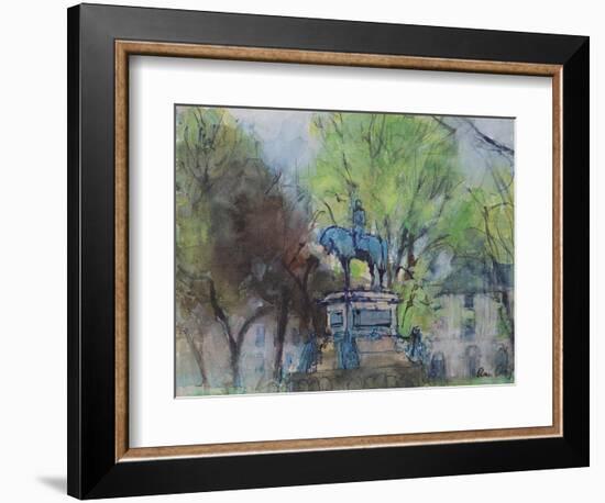 Charlotte Square, Edinburgh-Ann Oram-Framed Giclee Print