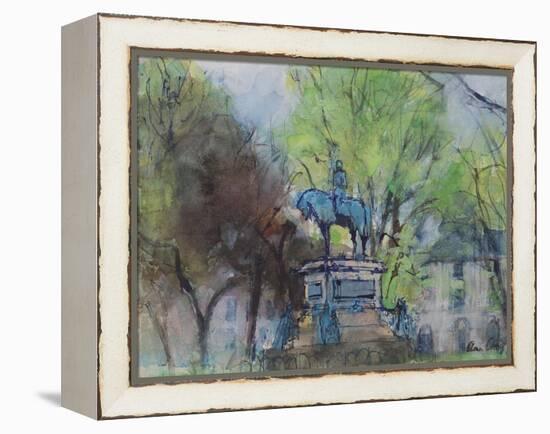 Charlotte Square, Edinburgh-Ann Oram-Framed Premier Image Canvas