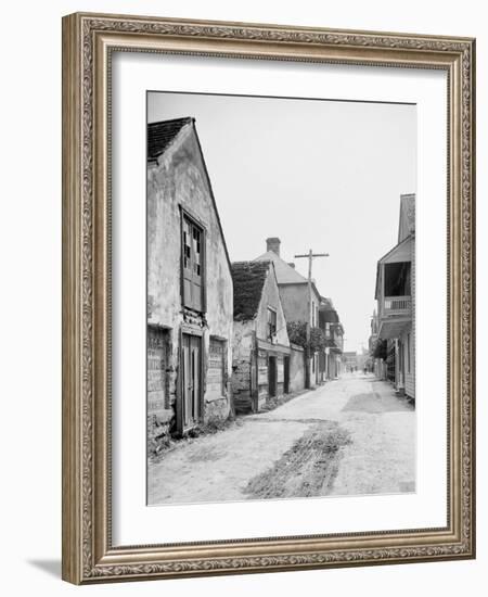 Charlotte Street, St. Augustine, Fla.-null-Framed Photo