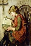 A Young Girl Reading, 1890 (Oil on Canvas)-Charlotte Weeks-Giclee Print