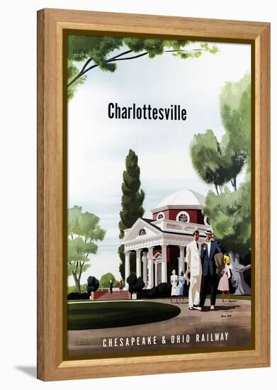 Charlottesville-Bern Hill-Framed Premier Image Canvas