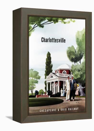 Charlottesville-Bern Hill-Framed Premier Image Canvas