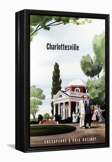 Charlottesville-Bern Hill-Framed Premier Image Canvas