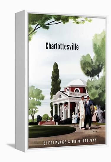 Charlottesville-Bern Hill-Framed Premier Image Canvas