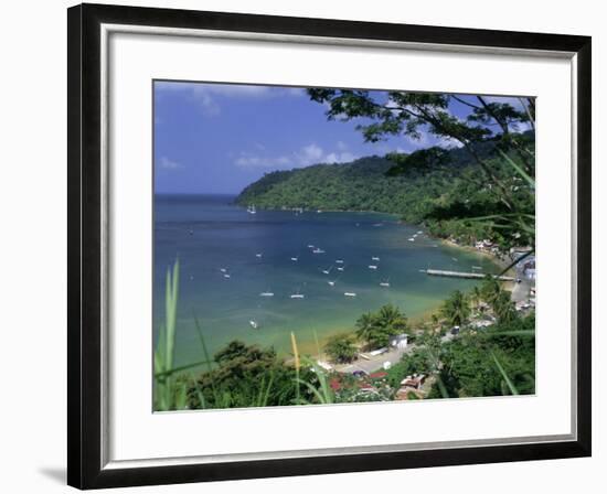 Charlotteville, Tobago, Trinidad and Tobago, Caribbean, West Indies, Central America-G Richardson-Framed Photographic Print