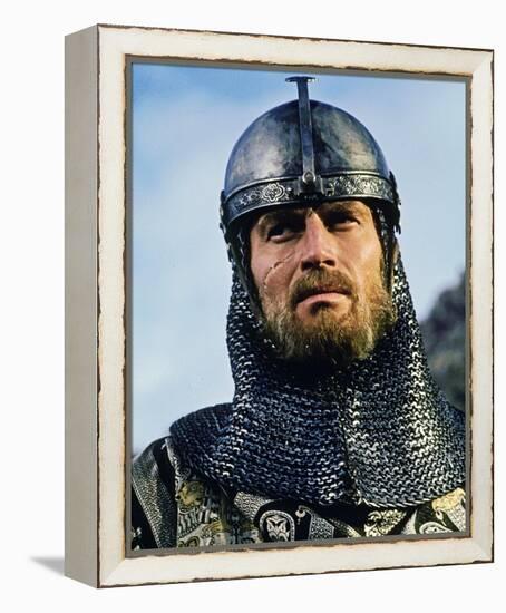 Charlton Heston - El Cid-null-Framed Stretched Canvas