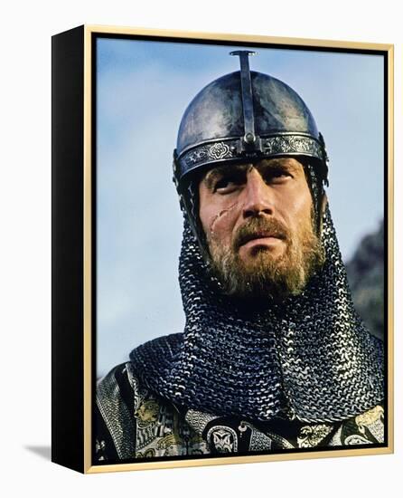 Charlton Heston - El Cid-null-Framed Stretched Canvas