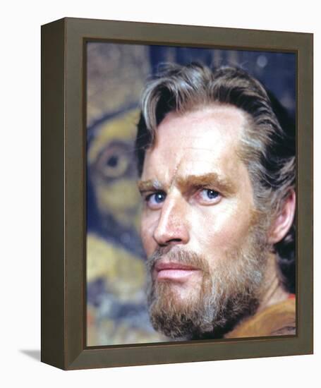 Charlton Heston - El Cid-null-Framed Stretched Canvas