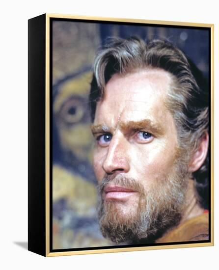 Charlton Heston - El Cid-null-Framed Stretched Canvas