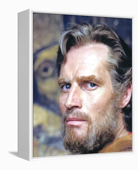 Charlton Heston - El Cid-null-Framed Stretched Canvas