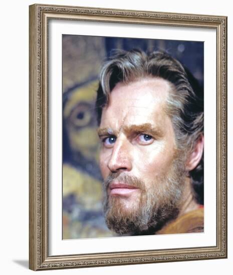 Charlton Heston - El Cid-null-Framed Photo