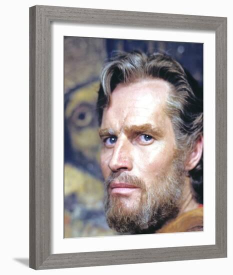 Charlton Heston - El Cid-null-Framed Photo