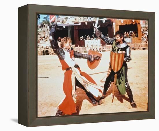 Charlton Heston - El Cid-null-Framed Stretched Canvas