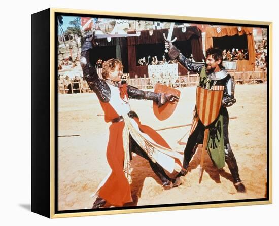 Charlton Heston - El Cid-null-Framed Stretched Canvas