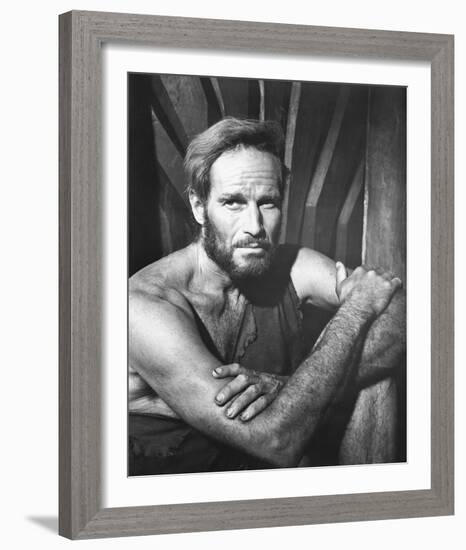 Charlton Heston - Planet of the Apes-null-Framed Photo